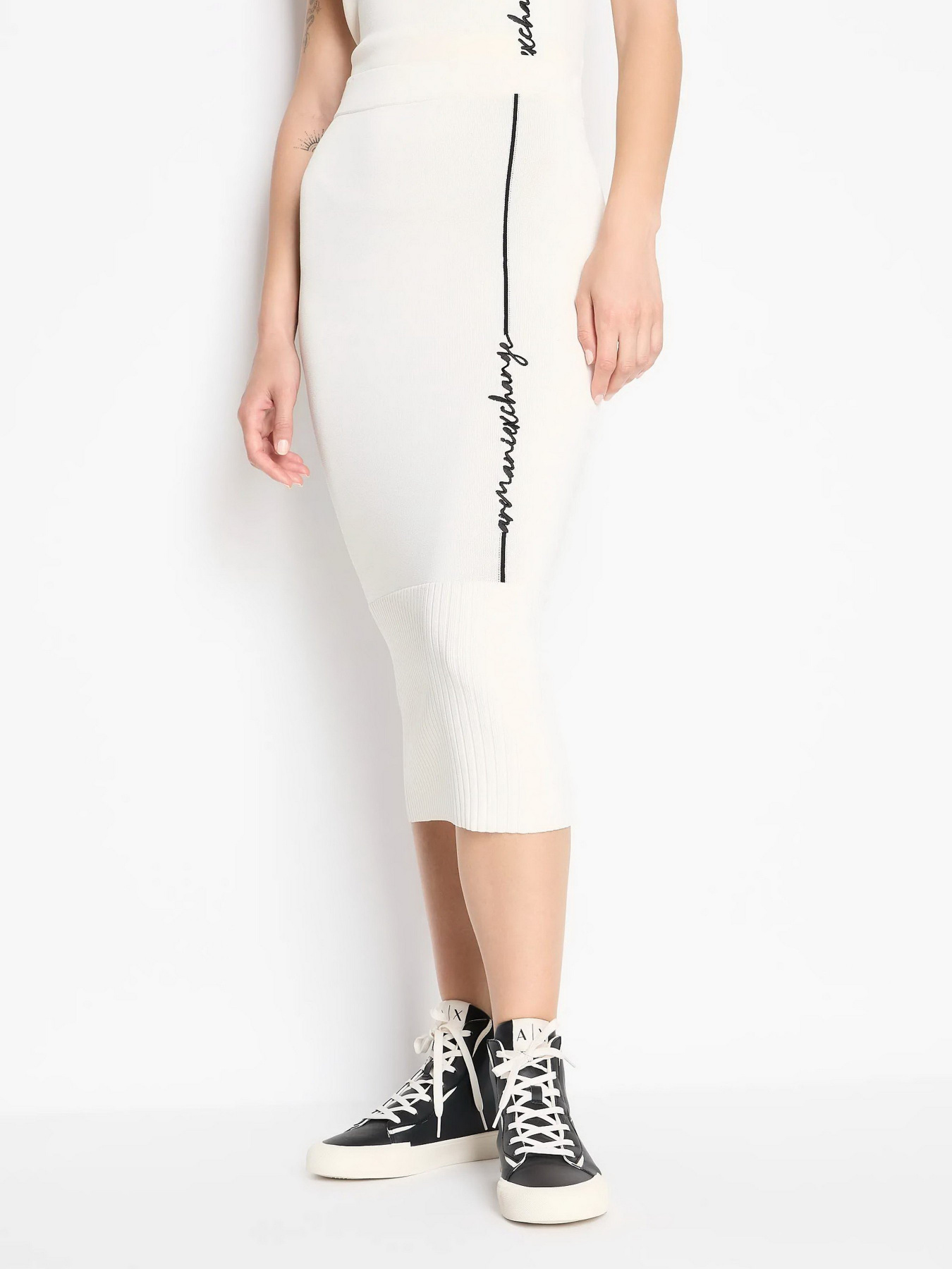 Спідниця міді Armani Exchange Модель 6RYN1D-YMH6Z-1130 Фото