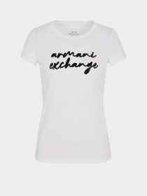 Футболка Armani Exchange модель 6RYT04-YJ16Z-1000 Футболка Armani Exchange модель 6RYT04-YJ16Z-1000 Фото