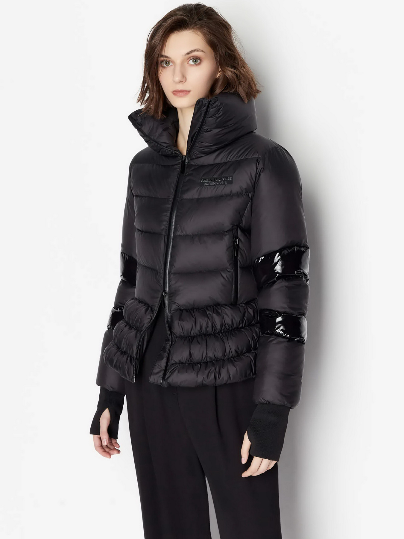 Зимняя куртка Armani Exchange We beats as one модель 6RYB19-YN4MZ-1200 Фото