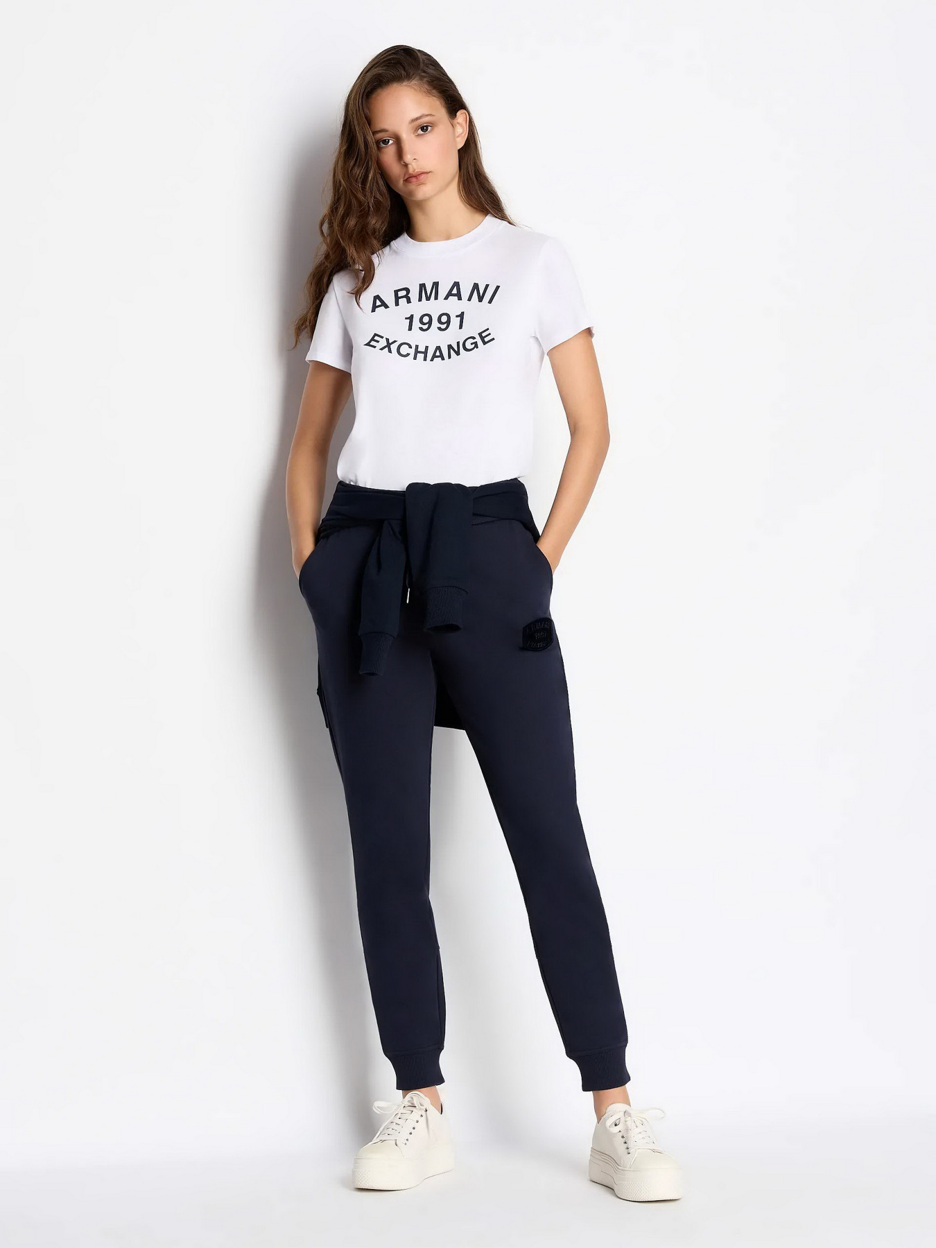 Штаны спортивные Armani Exchange модель 6RYP88-YJEDZ-15CO Фото