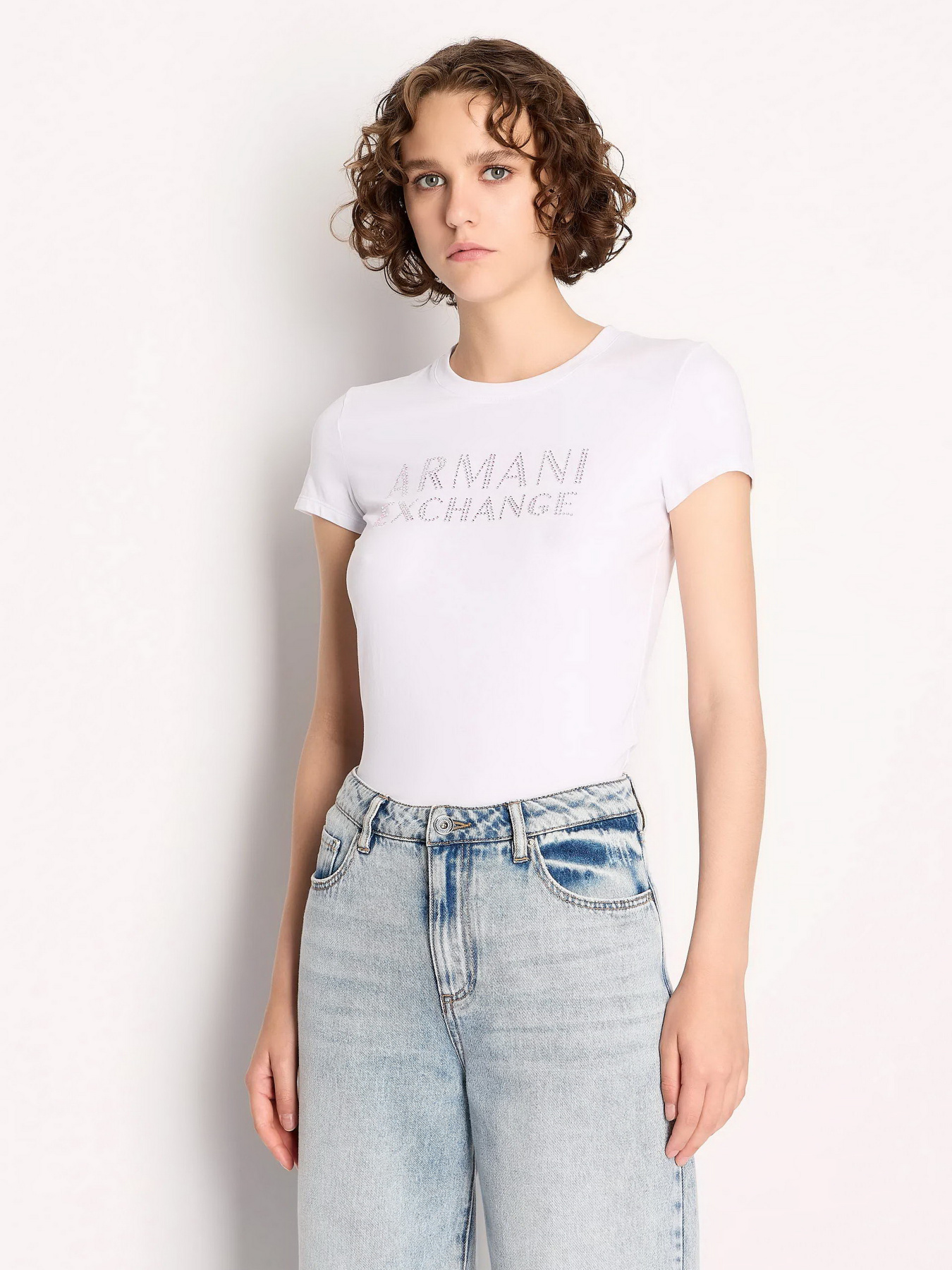 Футболка Armani Exchange модель 6RYT36-YJC7Z-1000 Фото