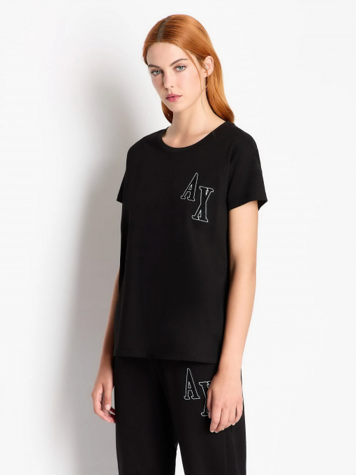 Футболка Armani Exchange Campus модель 6RYT38-YJ7VZ-1200 Фото