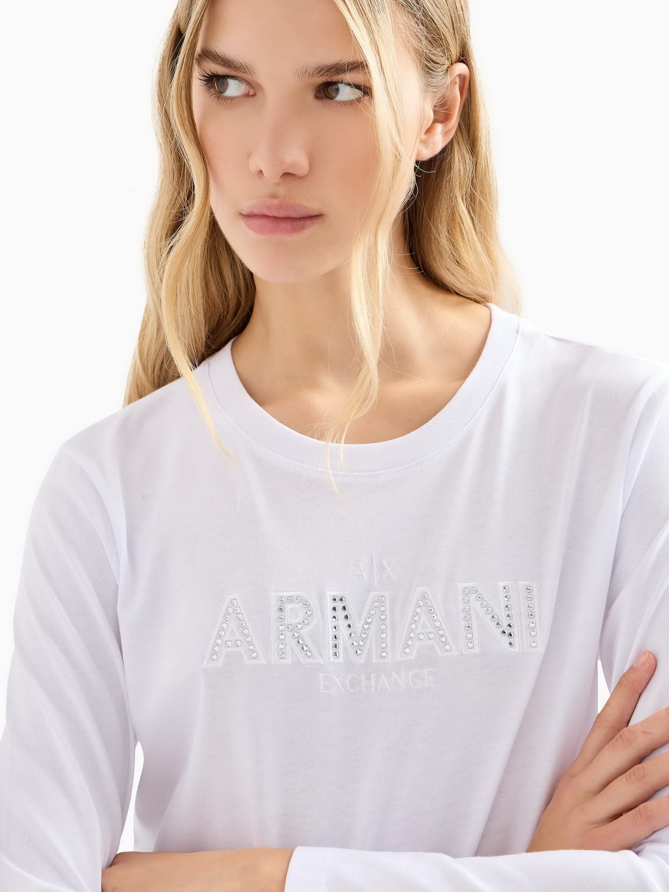 Лонгслів Armani Exchange модель 6RYT49-YJ3RZ-1000 Фото