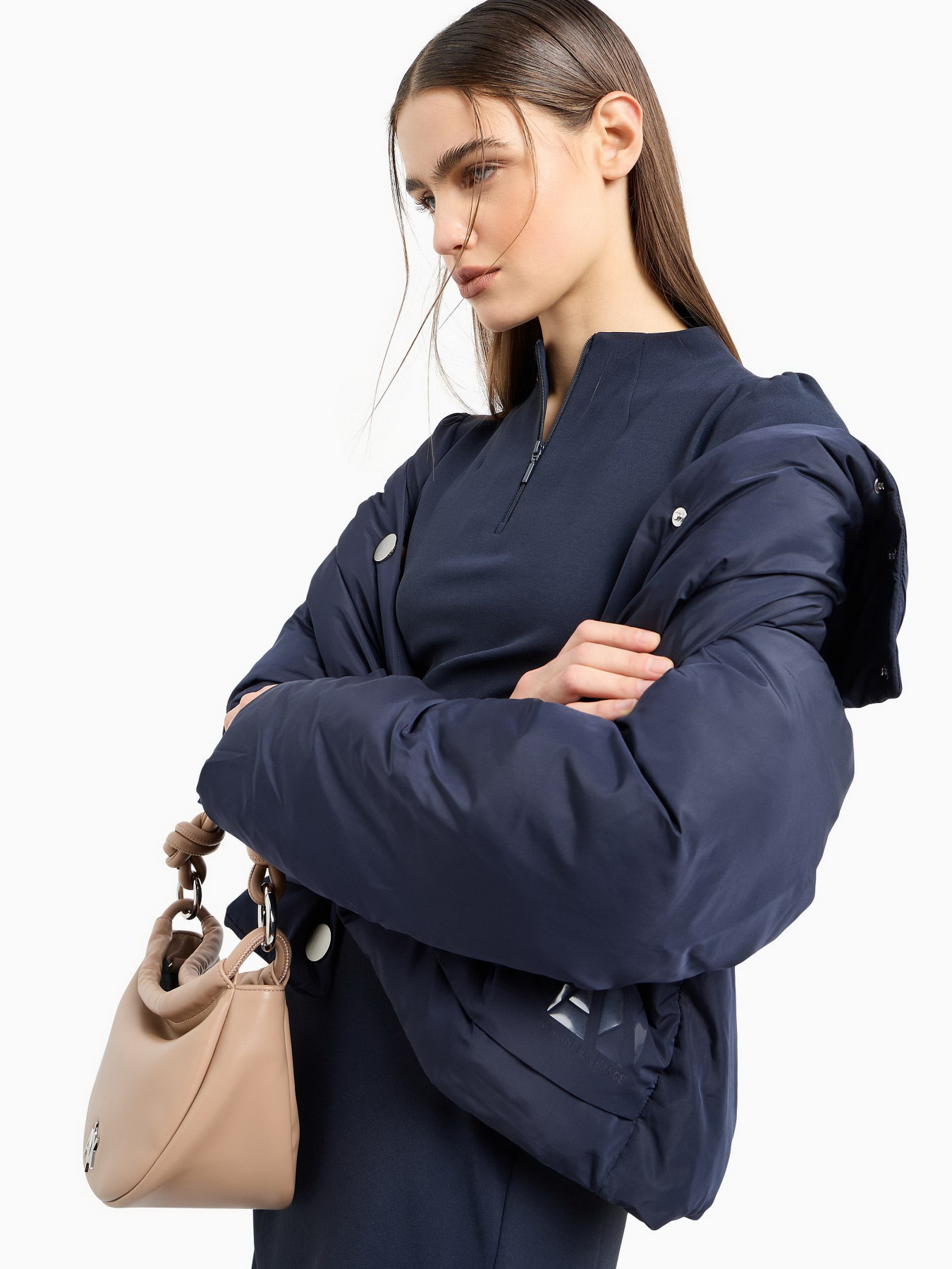 Сукня міді Armani Exchange модель 3DYA05-YN9JZ-1593 Фото