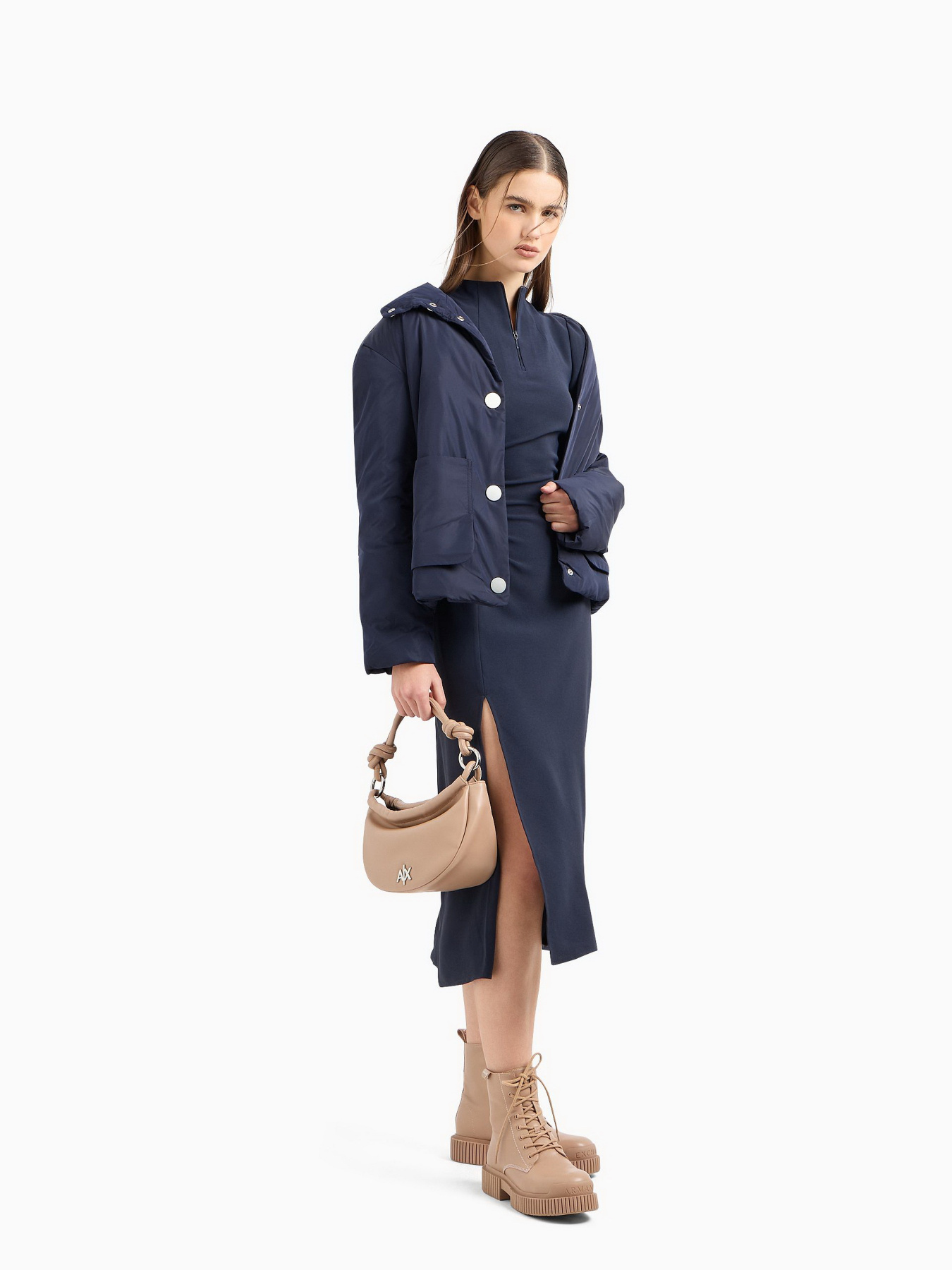 Сукня міді Armani Exchange модель 3DYA05-YN9JZ-1593 Фото