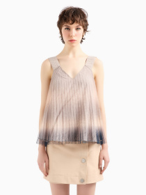 Футболки і поло Armani Exchange Plisse Degrade модель 3DYH01-YNYLZ-1786 Фото