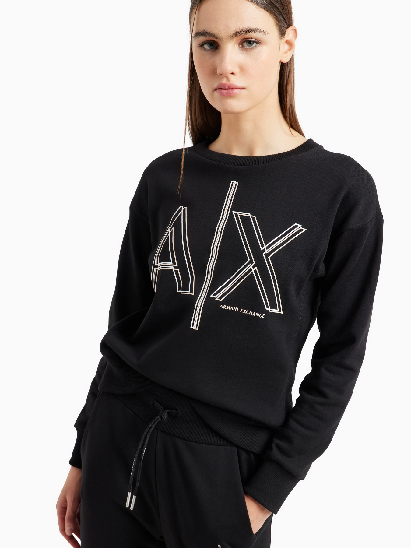 Свитшот Armani Exchange модель 3DYM11-YJEBZ-1200 Фото
