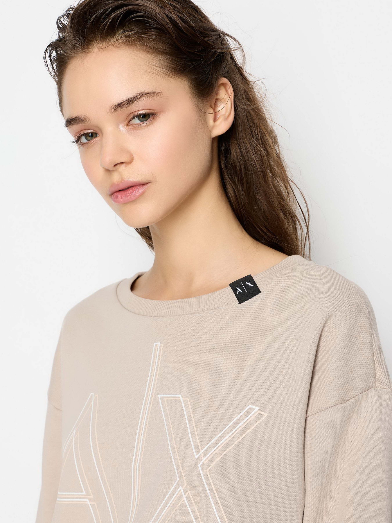 Світшот Armani Exchange модель 3DYM11-YJEBZ-1786 Світшот Armani Exchange модель 3DYM11-YJEBZ-1786 Фото