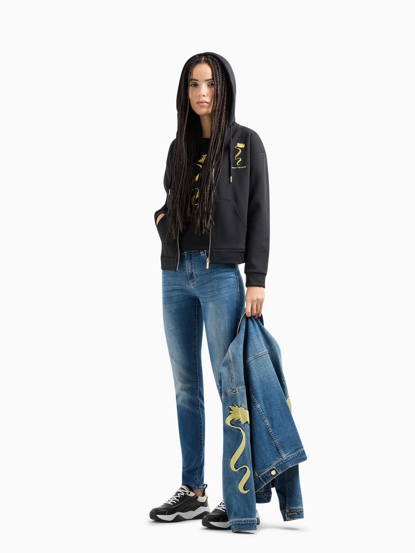 Кофта Armani Exchange Chinese New Year модель 3DYM41-YJU1Z-1200 Фото