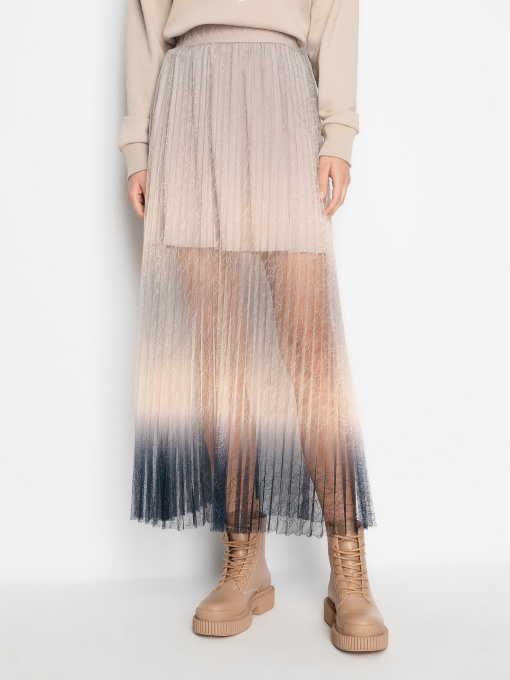 Спідниця максі Armani Exchange Plisse Degrade модель 3DYN01-YNYLZ-1786 Фото