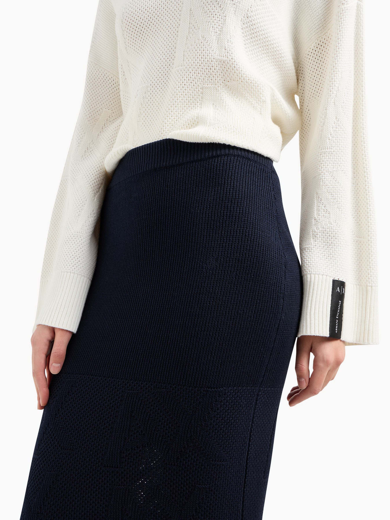 Спідниця міді Armani Exchange модель 3DYN1A-YMZ1Z-1593 Фото