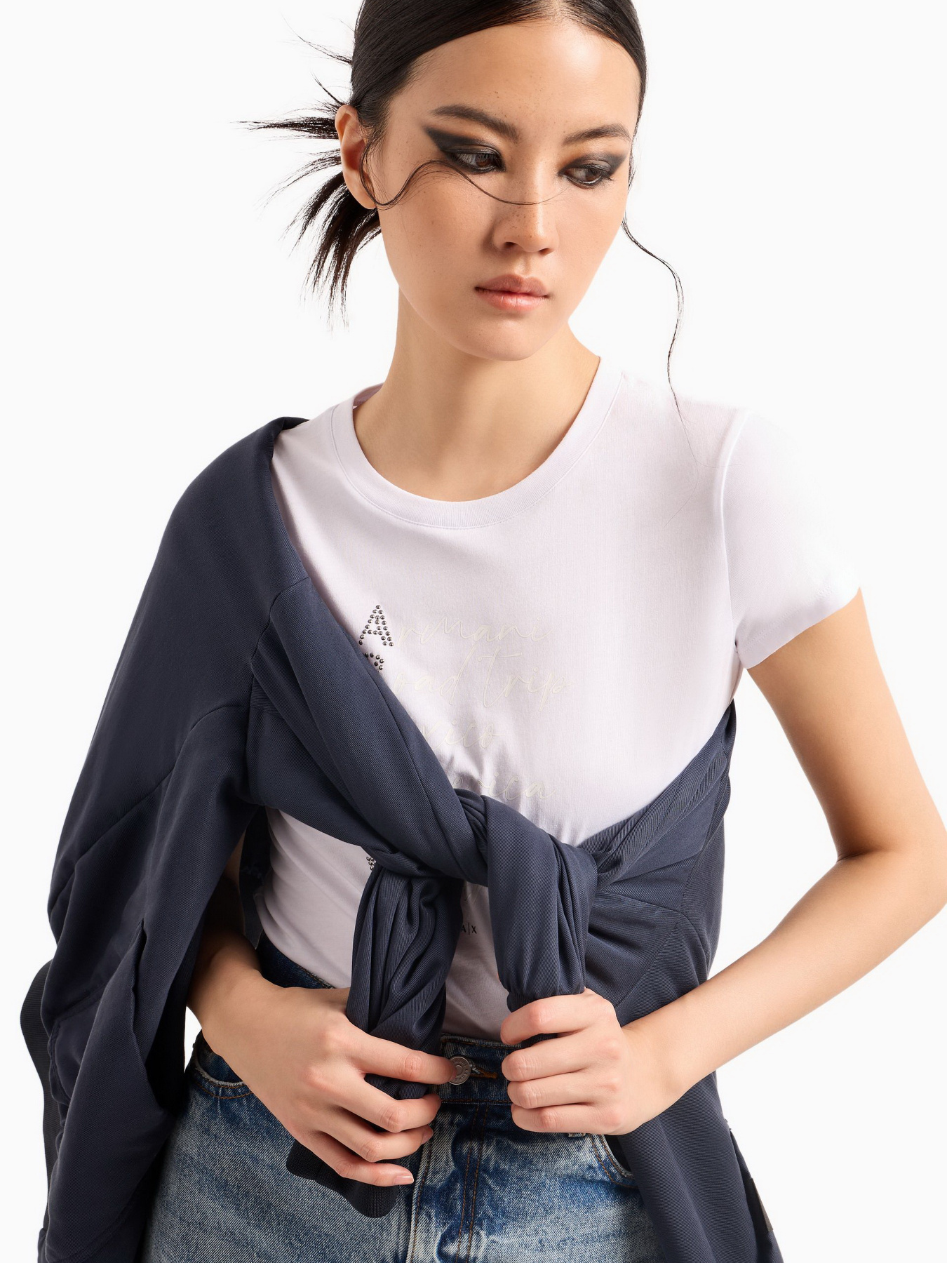 Футболка Armani Exchange модель 3DYT05-YJ3RZ-1000 Футболка Armani Exchange модель 3DYT05-YJ3RZ-1000 Фото