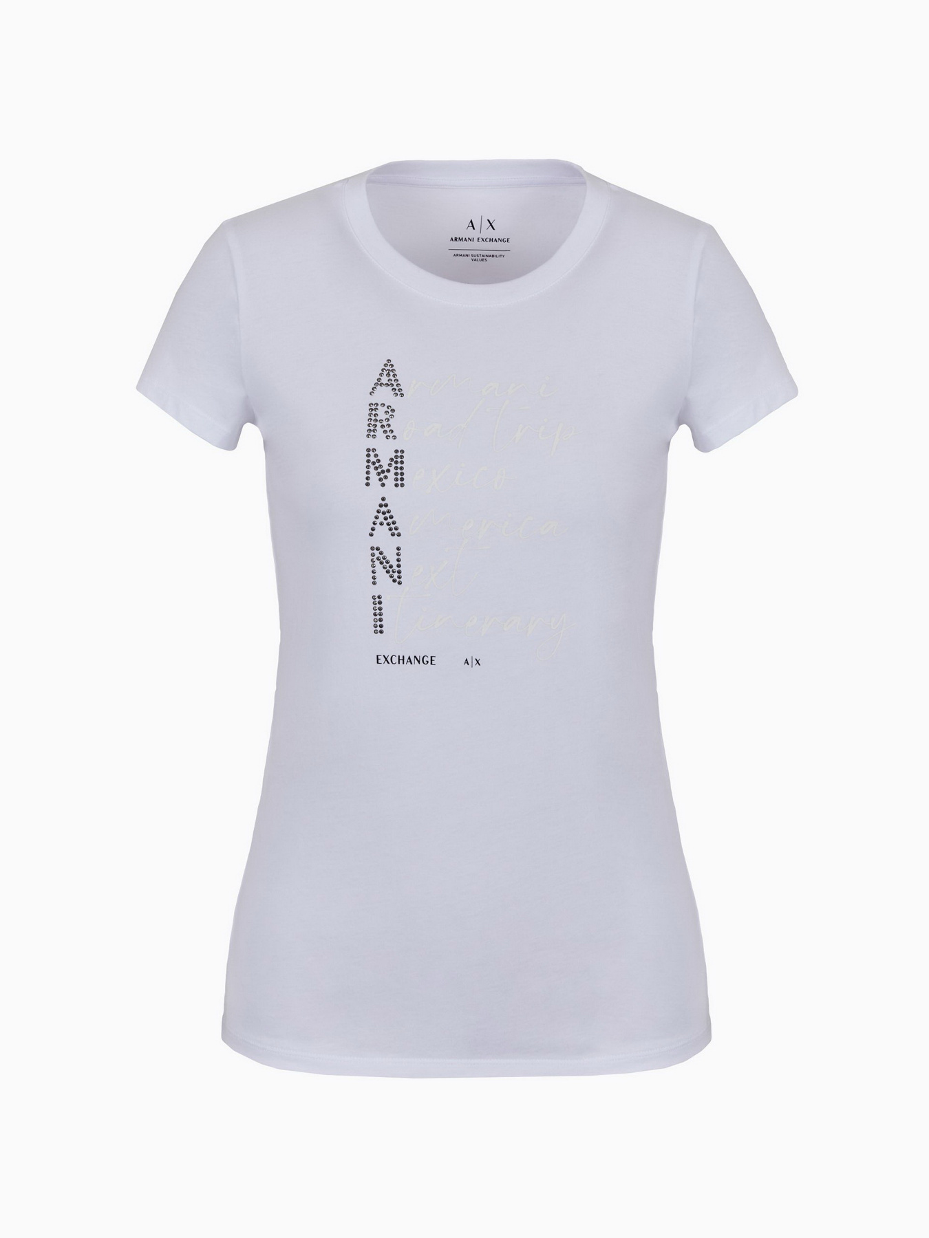 Футболка Armani Exchange модель 3DYT05-YJ3RZ-1000 Футболка Armani Exchange модель 3DYT05-YJ3RZ-1000 Фото