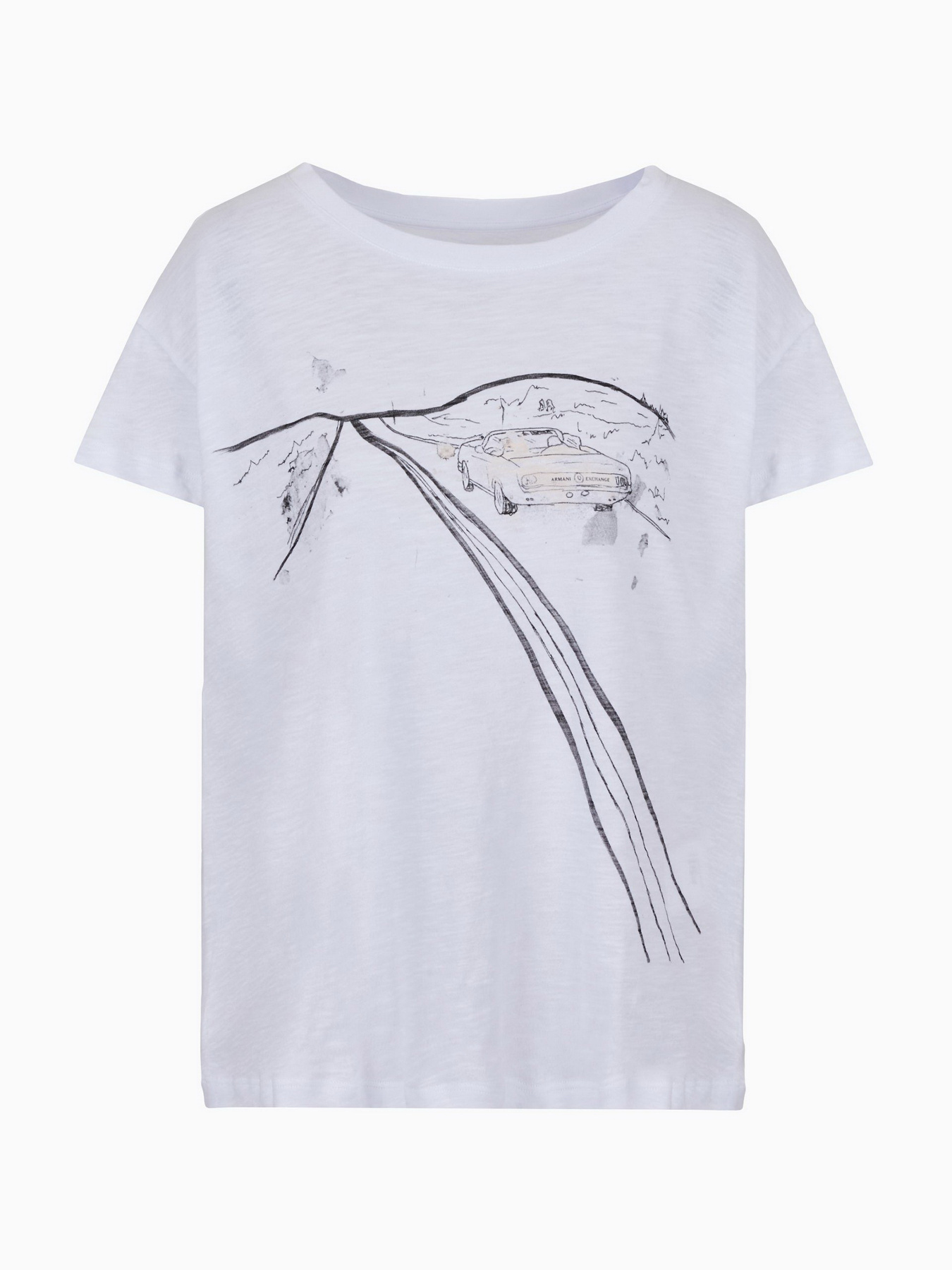 Футболка Armani Exchange модель 3DYT09-YJ3SZ-1000 Фото