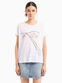 Футболка Armani Exchange модель 3DYT09-YJ3SZ-1000 Фото