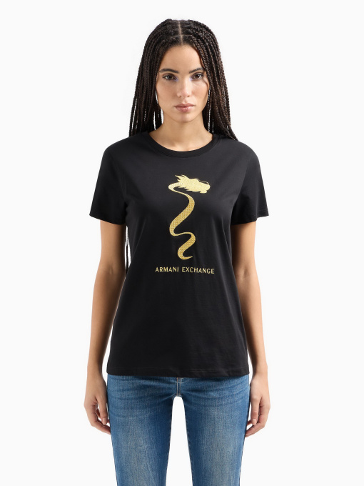 Футболка Armani Exchange Chinese New Year модель 3DYT40-YJCNZ-1200 Фото