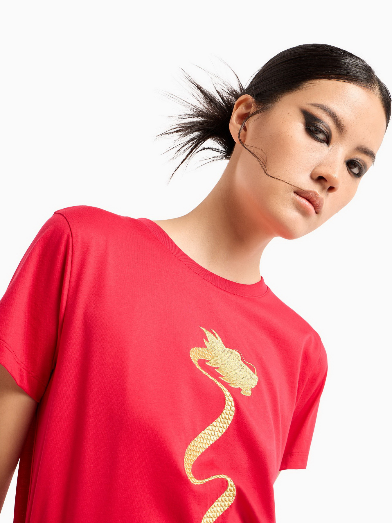 Футболка Armani Exchange Chinese New Year модель 3DYT40-YJCNZ-1469 Футболка Armani Exchange Chinese New Year модель 3DYT40-YJCNZ-1469 Фото