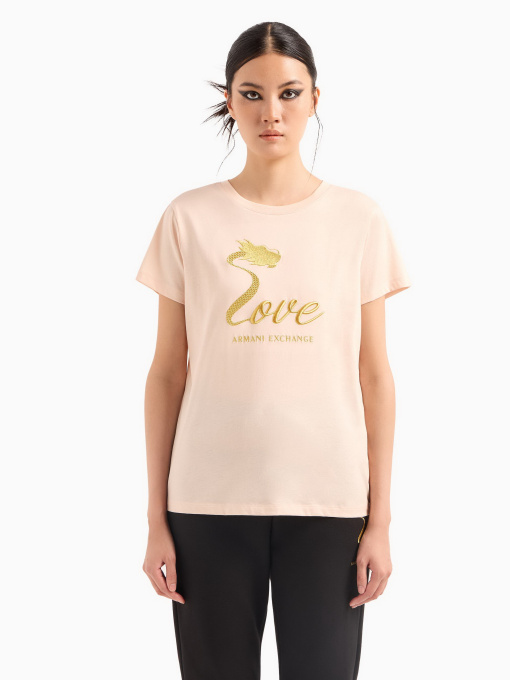 Футболка Armani Exchange Chinese New Year модель 3DYT42-YJCNZ-14BD Фото