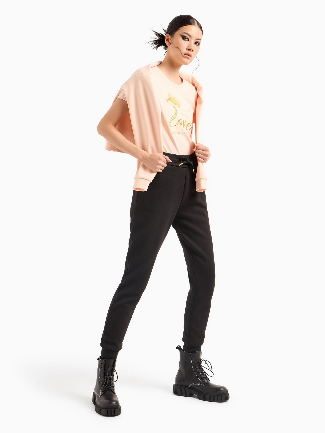 Футболка Armani Exchange Chinese New Year модель 3DYT42-YJCNZ-14BD Фото