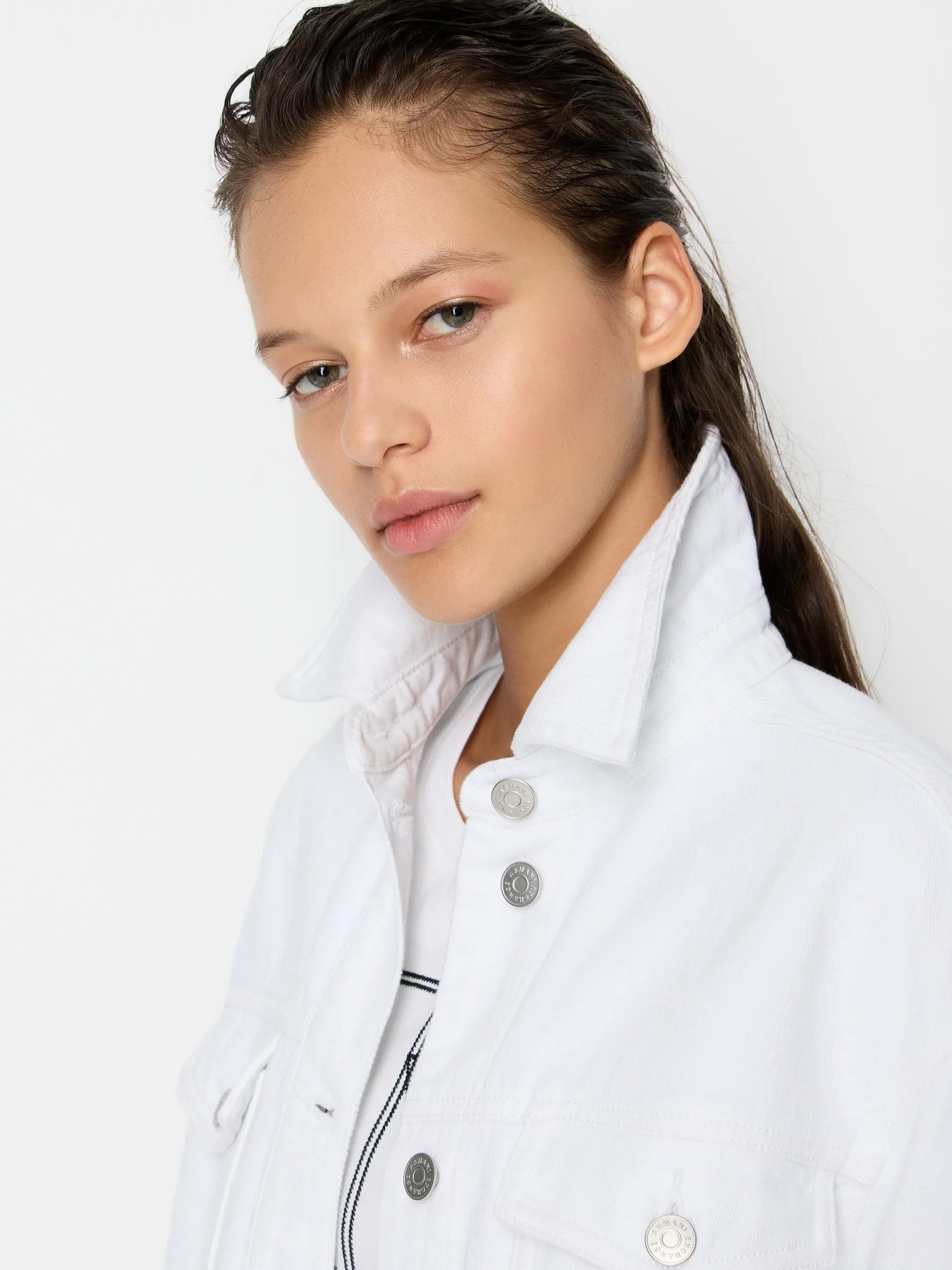 Джинсова куртка Armani Exchange модель 3DYB49-Y15MZ-0104 Фото