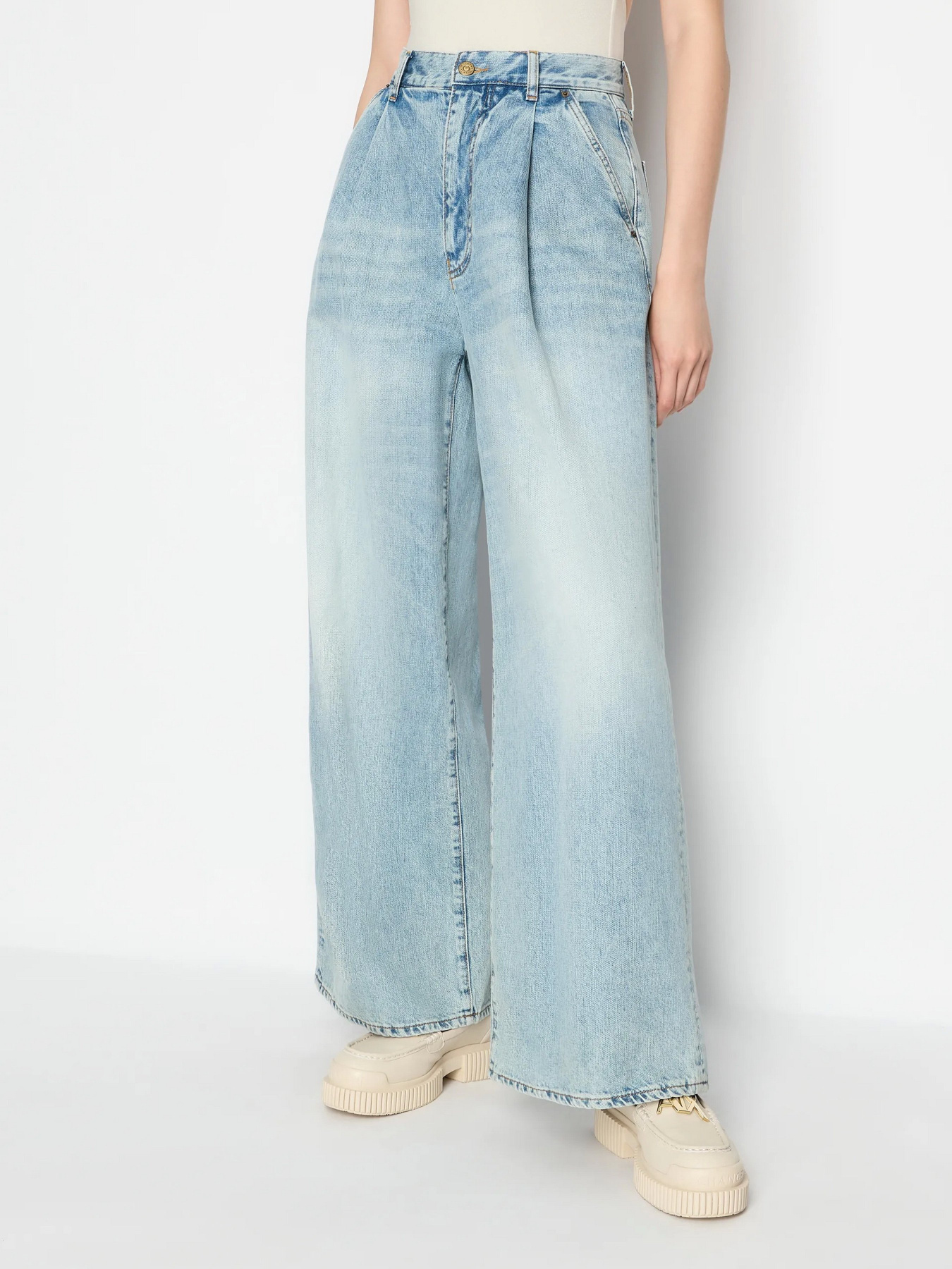 Широкі джинси Armani Exchange J33 модель 3DYJ33-Y27CZ-1500 Фото