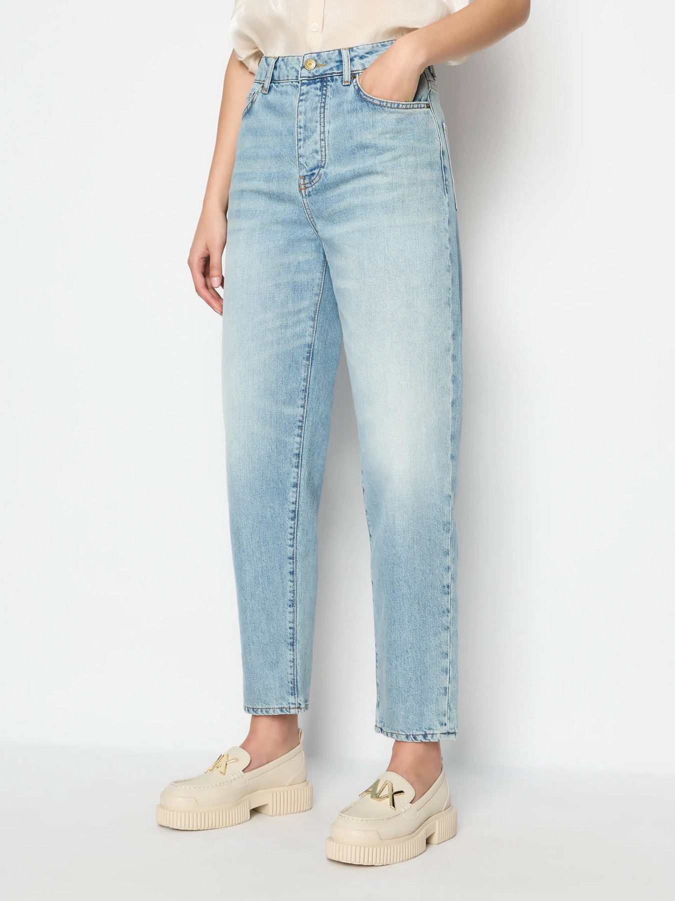 Джинси мом Armani Exchange J51 Модель 3DYJ51-Y27CZ-1500 Фото