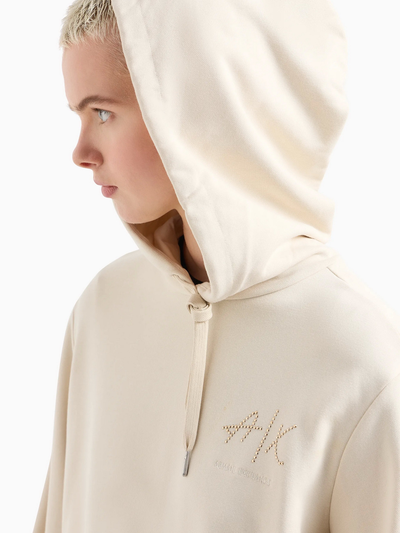 Худи Armani Exchange Logo Signature модель 3DYM12-YJFFZ-1787 Фото