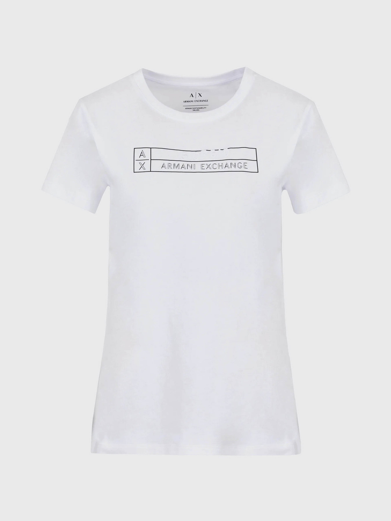 Футболка Armani Exchange модель 3DYT01-YJ3RZ-1000 Фото