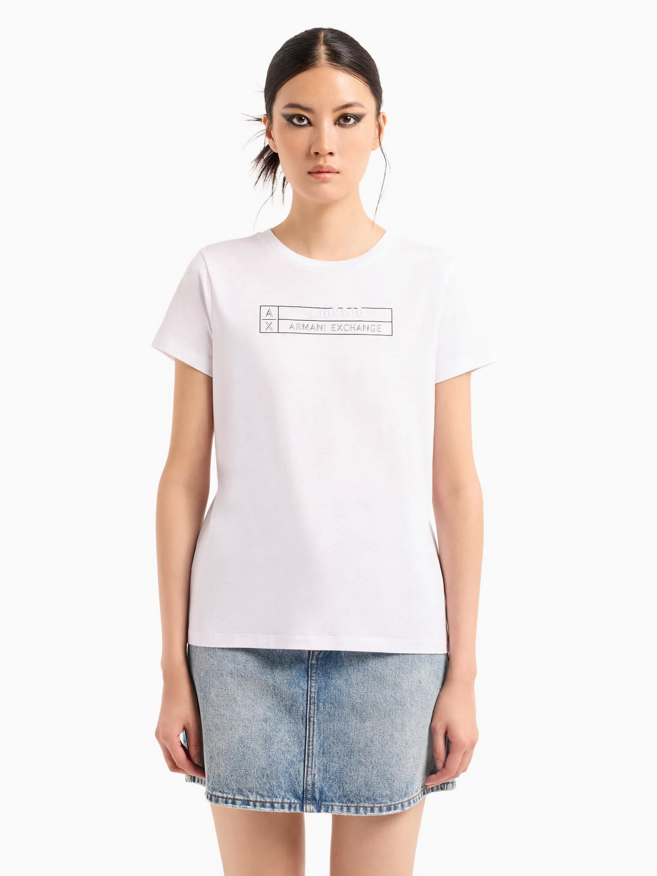 Футболка Armani Exchange модель 3DYT01-YJ3RZ-1000 Футболка Armani Exchange модель 3DYT01-YJ3RZ-1000 Фото