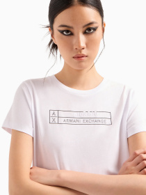 Футболка Armani Exchange модель 3DYT01-YJ3RZ-1000 Футболка Armani Exchange модель 3DYT01-YJ3RZ-1000 Фото