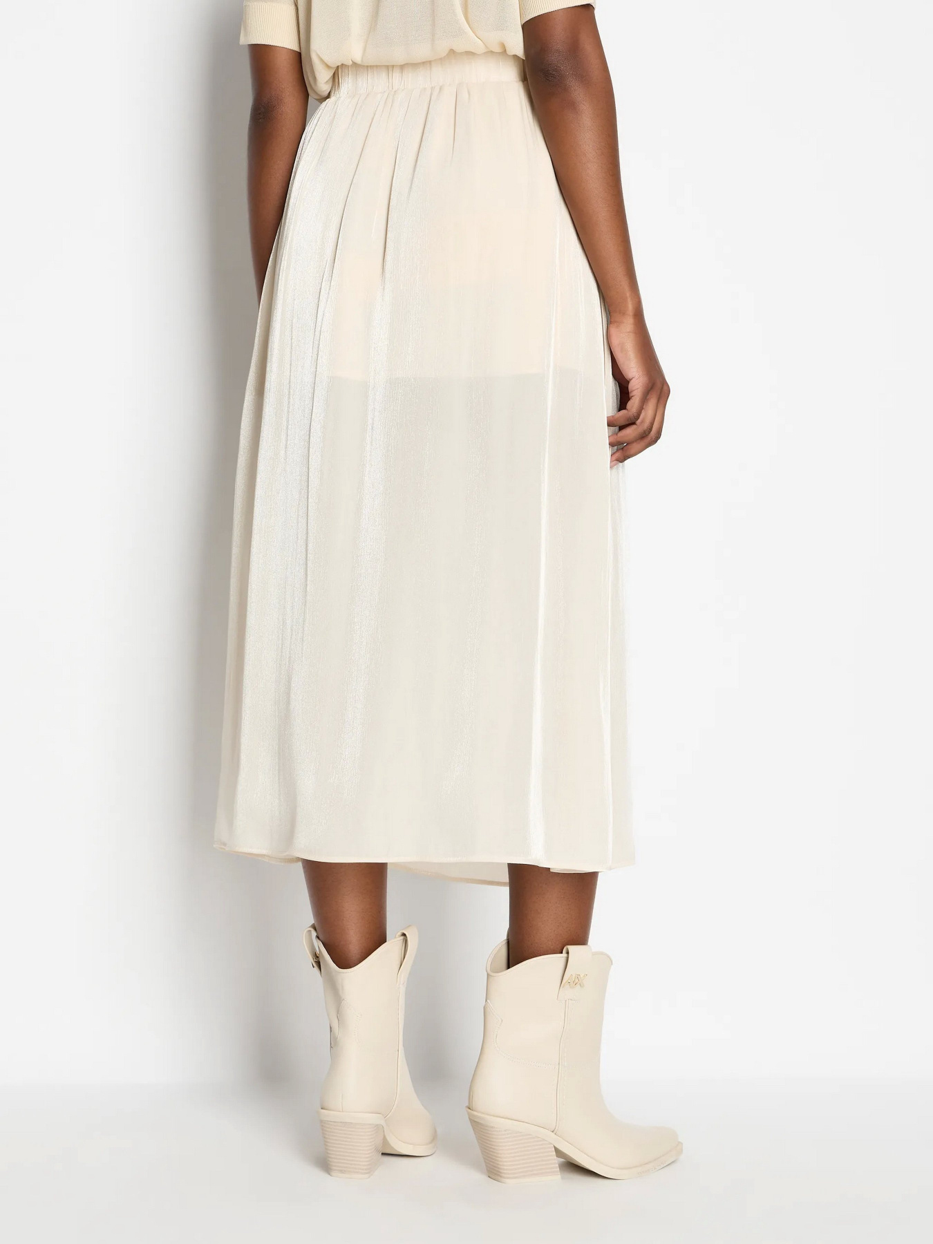 Спідниця міді Armani Exchange модель 3DYN19-YNUUZ-1787 Спідниця міді Armani Exchange модель 3DYN19-YNUUZ-1787 Фото