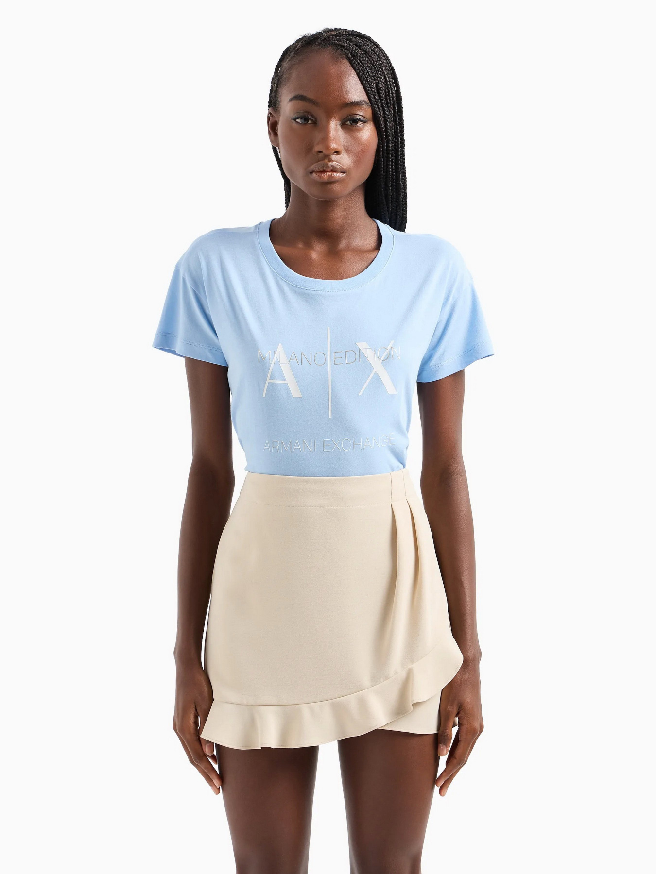 Спідниця міні Armani Exchange Milano Edition модель 3DYN31-YN1QZ-1787 Фото