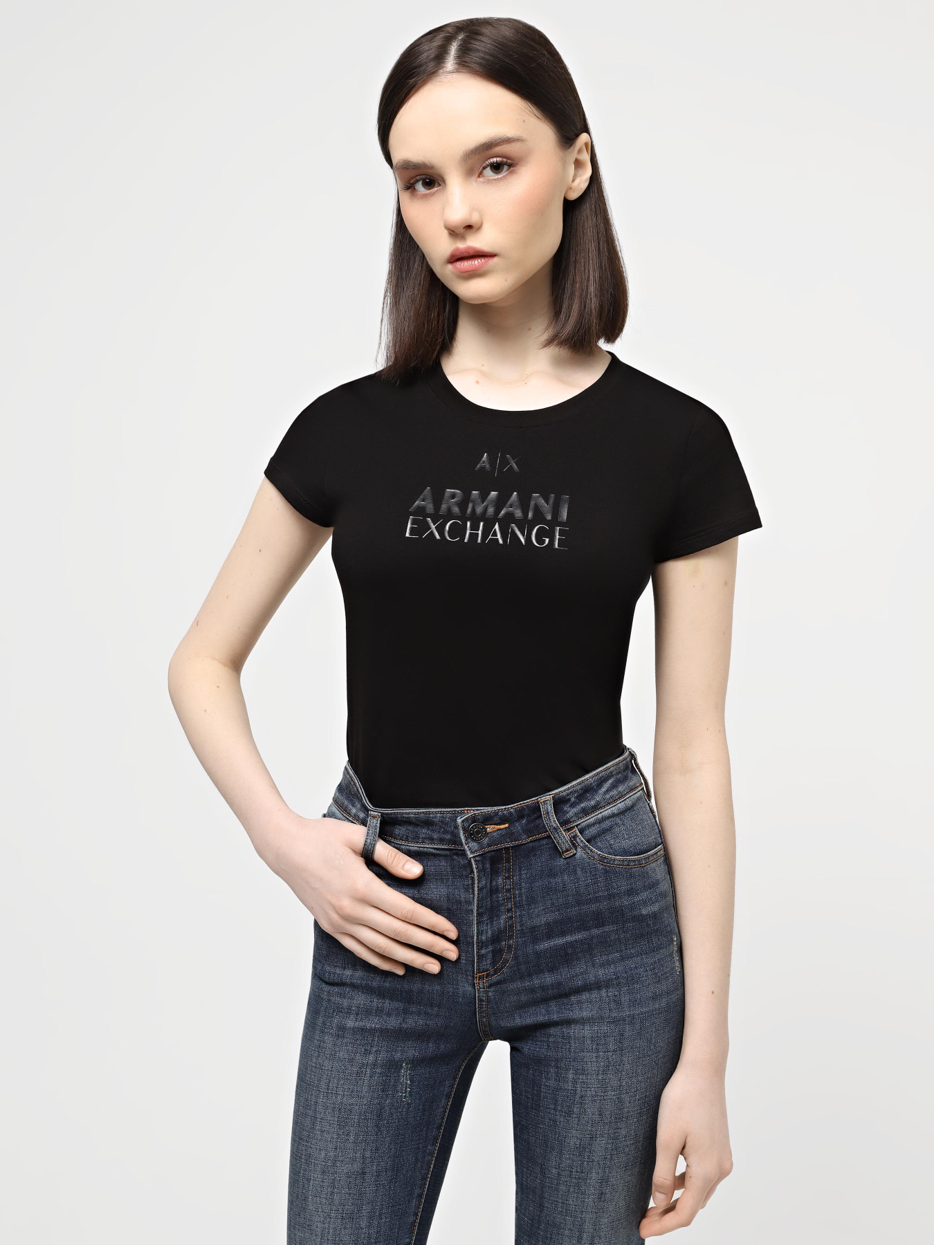 Футболка Armani Exchange модель 3DYT11-YJG3Z-1200 Фото