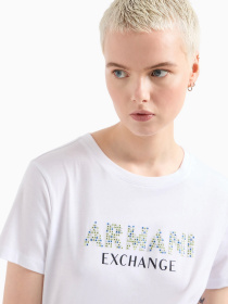 Футболка Armani Exchange модель 3DYT13-YJ8QZ-1000 Фото