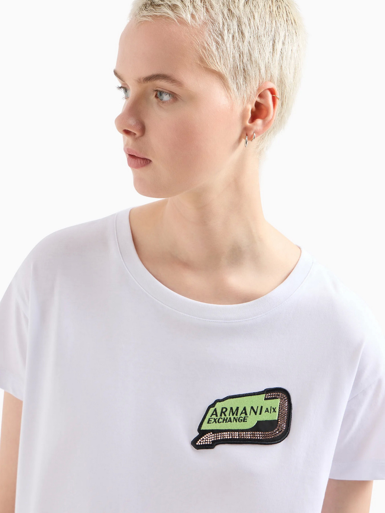 Футболка Armani Exchange модель 3DYT16-YJ3RZ-1000 Фото