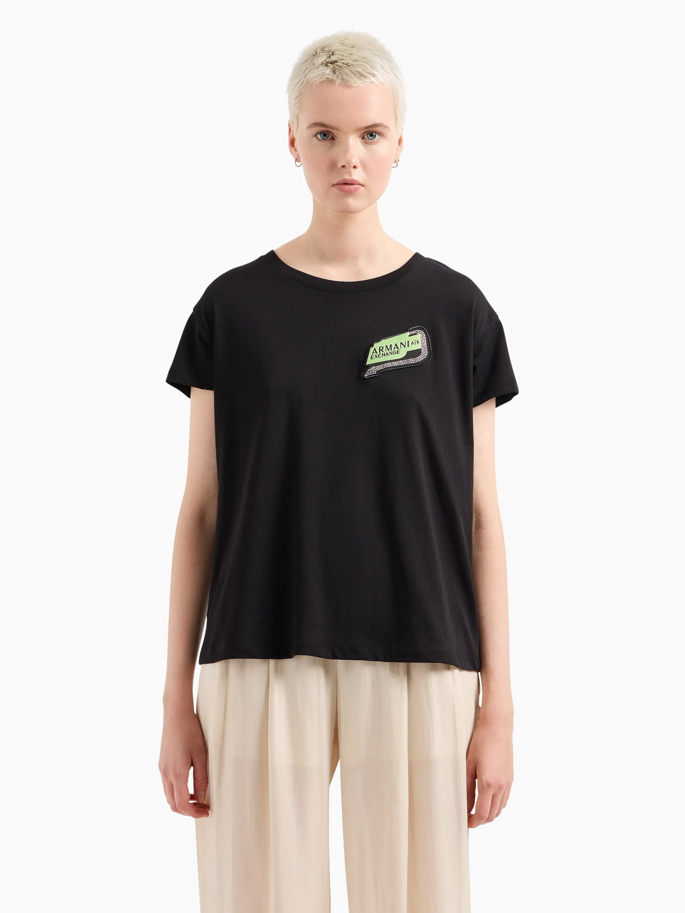 Футболка Armani Exchange модель 3DYT16-YJ3RZ-1200 Фото