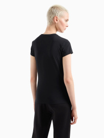 Футболка Armani Exchange Logo Signature модель 3DYT27-YJDTZ-1200 Фото