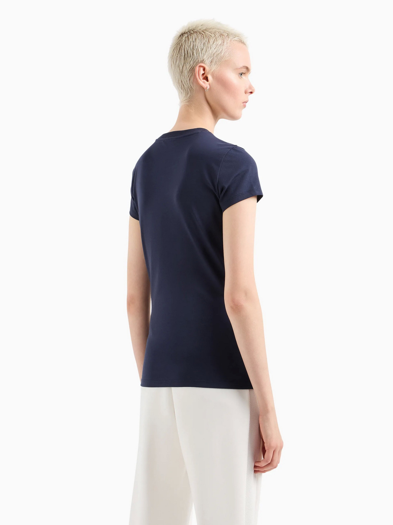 Футболка Armani Exchange Logo Signature модель 3DYT27-YJDTZ-1593 Фото