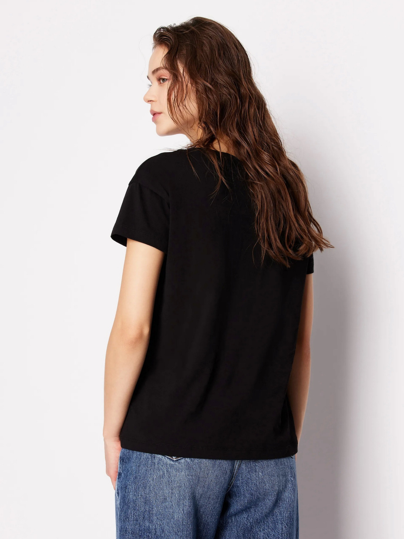 Футболка Armani Exchange Milano Edition модель 3DYT36-YJ3RZ-1200 Фото