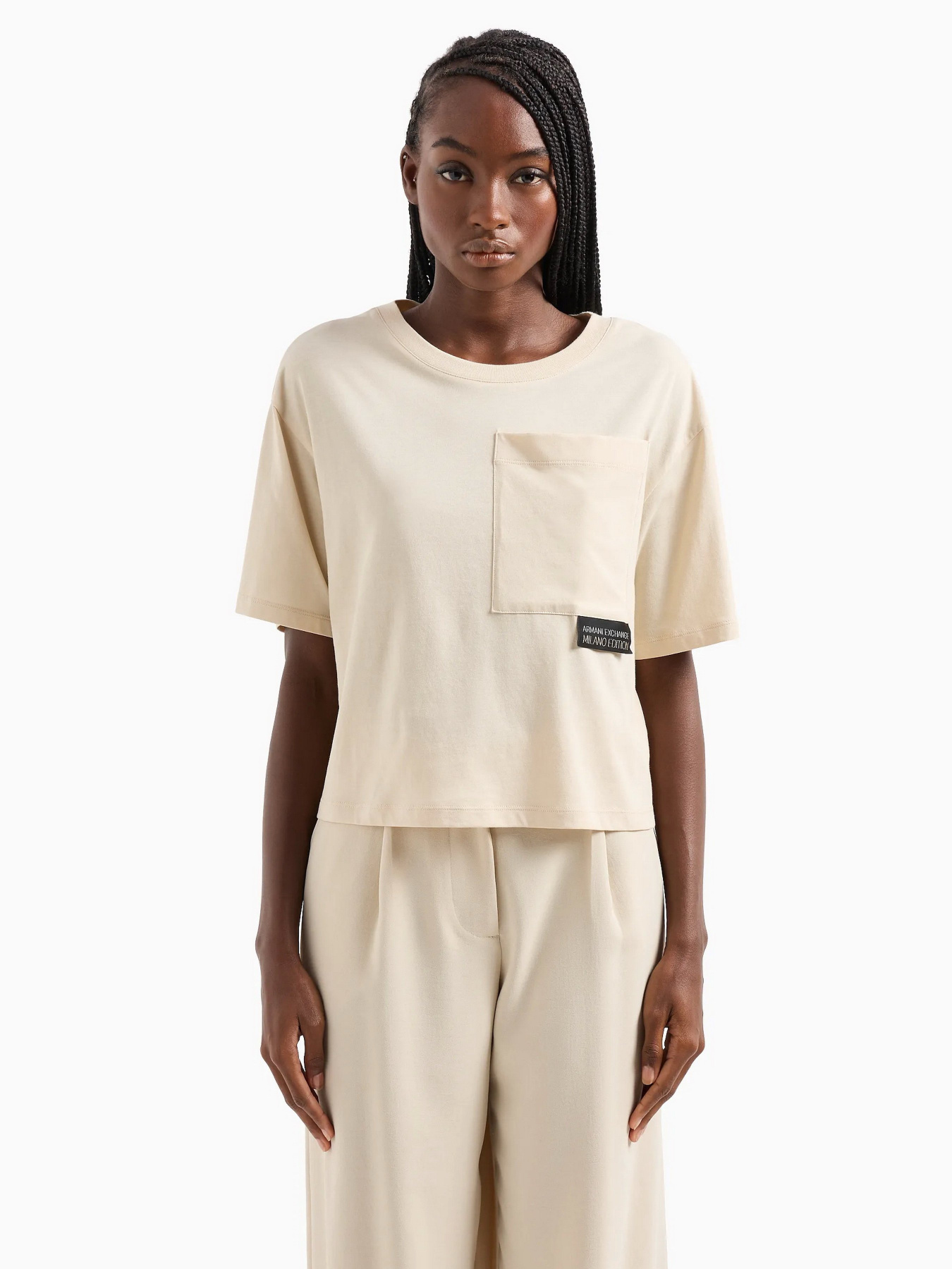 Футболка Armani Exchange Milano Edition модель 3DYT37-YJ3RZ-1787 Фото