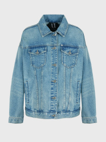 Джинсовая куртка Armani Exchange Icon Project модель 8NYB34-Y4AAZ-150A Фото