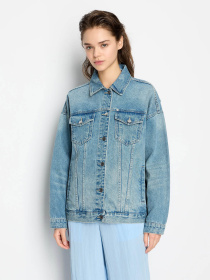 Джинсовая куртка Armani Exchange Icon Project модель 8NYB34-Y4AAZ-150A Фото