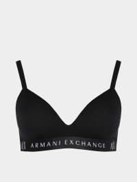 Чорний - Бюстгальтер Armani Exchange Icon Project