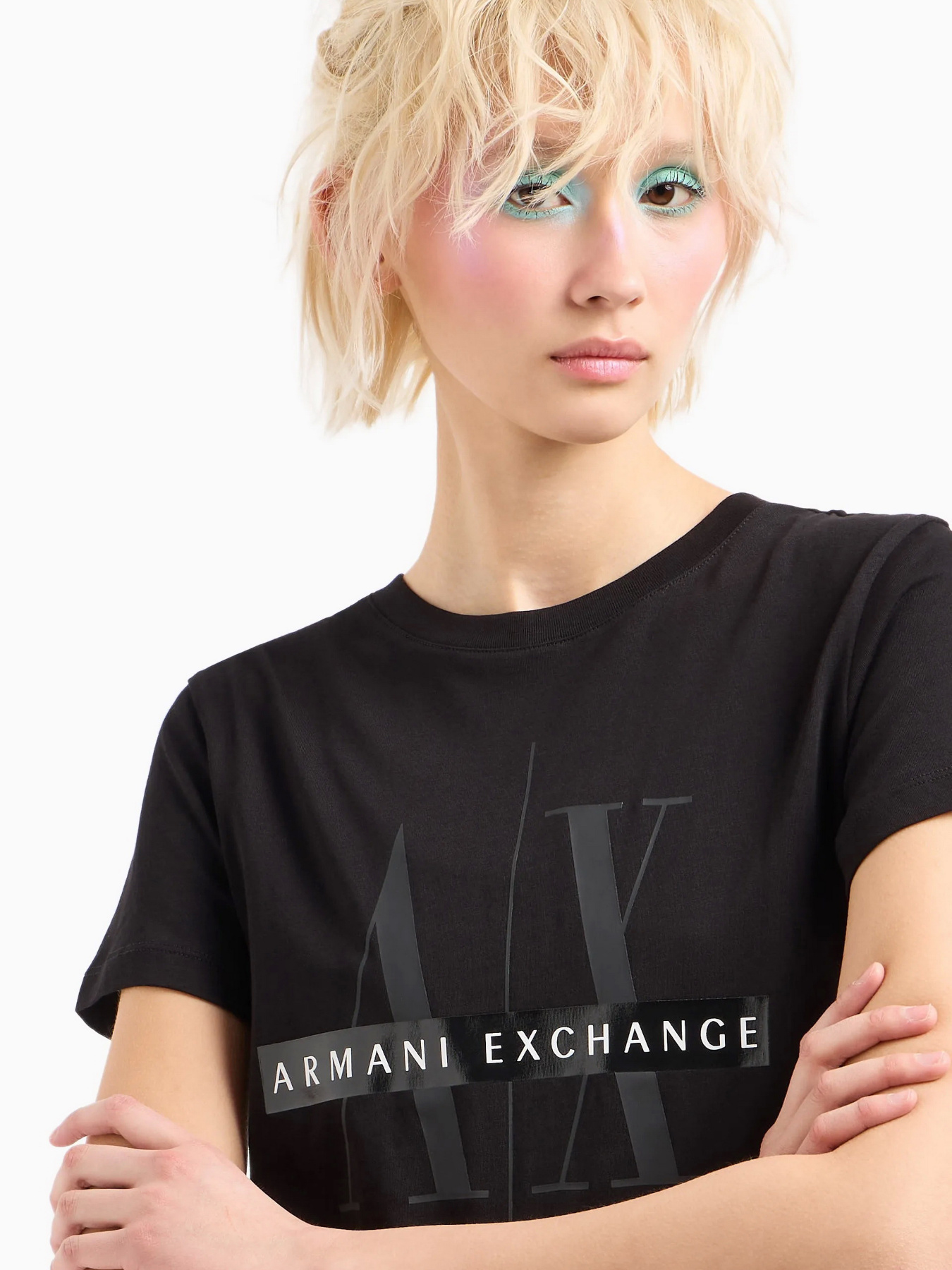 Футболка Armani Exchange MIXMAG модель 3DYT43-YJ3RZ-1200 Фото