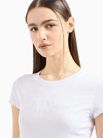 Футболка Armani Exchange модель 3DYT58-YJ3RZ-1000 Фото