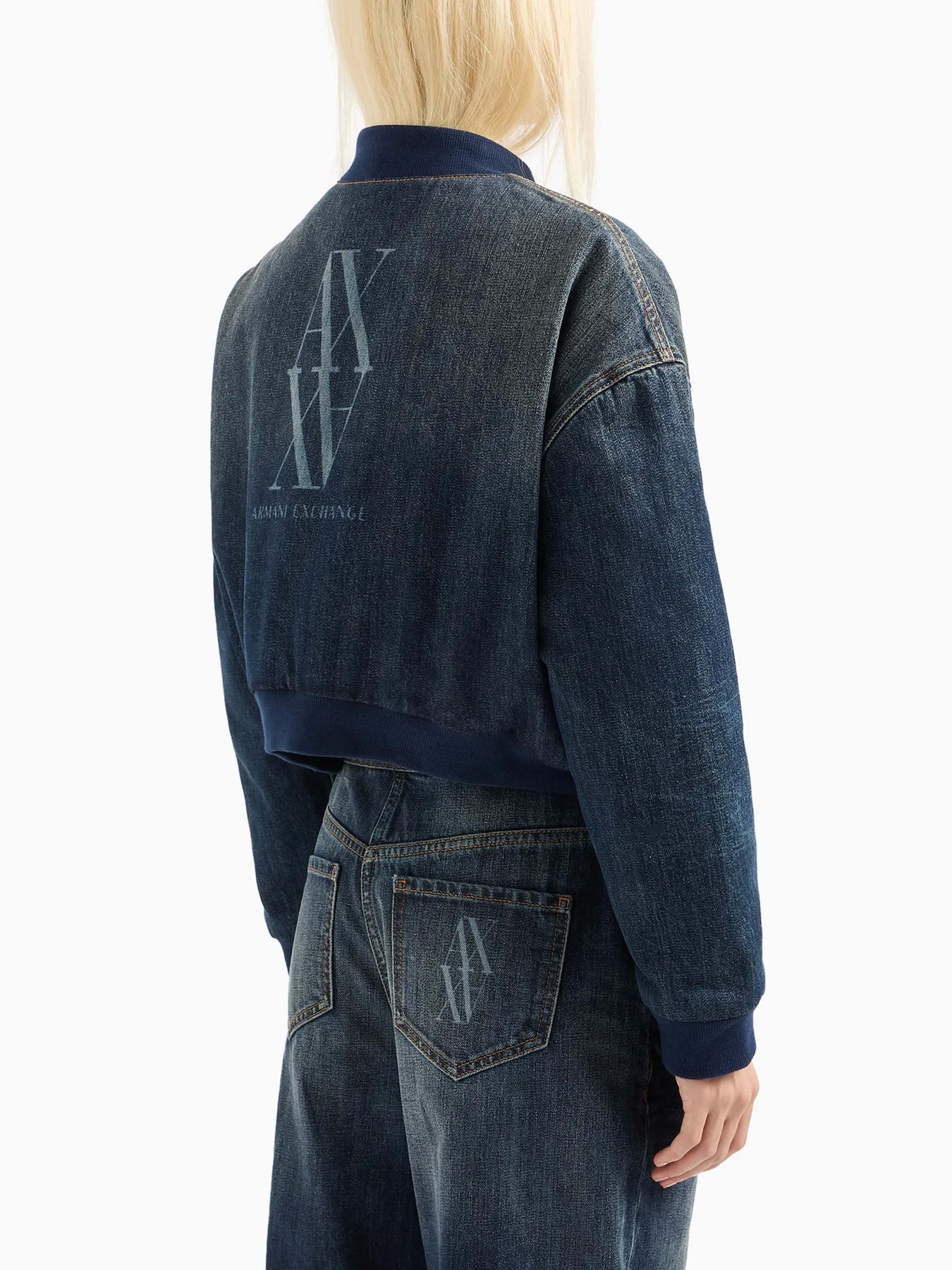 Джинсова куртка Armani Exchange модель 6DYB24-Y18DZ-1500 Фото