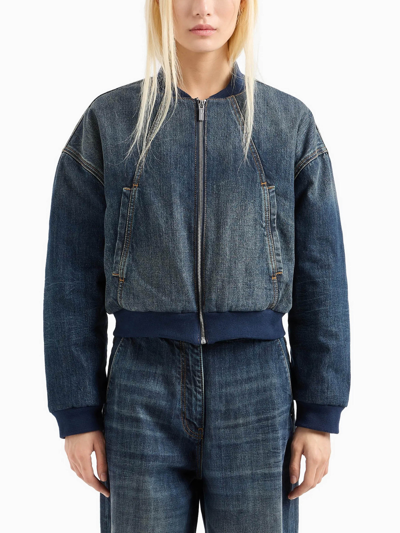 Джинсова куртка Armani Exchange модель 6DYB24-Y18DZ-1500 Фото