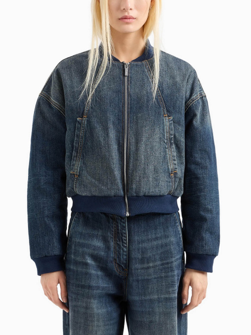 Джинсовая куртка Armani Exchange модель 6DYB24-Y18DZ-1500 Фото