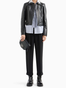 Шкіряна куртка Armani Exchange модель 6DYB50-YLP3Z-1200 Фото