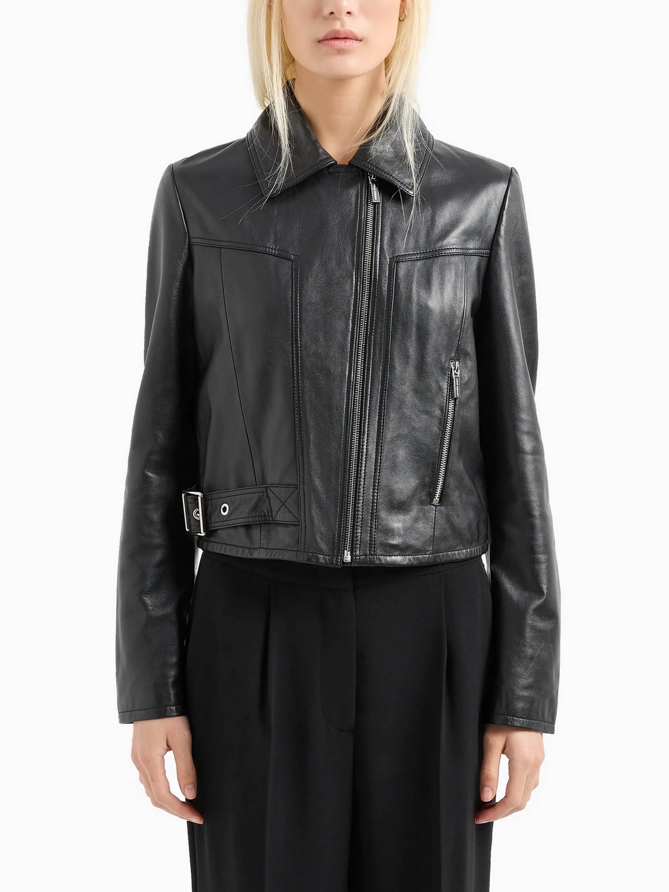 Шкіряна куртка Armani Exchange модель 6DYB50-YLP3Z-1200 Фото